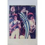 Brian May and Roger Taylor signed Queen poster