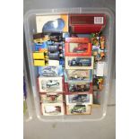 Diecast boxed selection with Minichamps, Mattell, Universal Studios with larger scale models plus