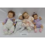 Ashton Drake designer new born and baby dolls including M Winters,