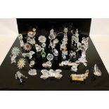 Collection of Swarovski Crystal ornaments