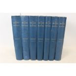 W. A. Copinger - The Manors of Suffolk, 7 volumes, 1905-1911, large paper edition, blue cloth