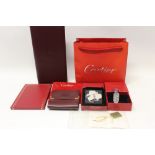 Cartier purse, long bifold card case and other Cartier items