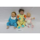 Ashton Drake Dolls new born and baby including musical.