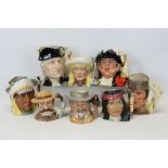 Royal Doulton Character jugs, Wild West Collection