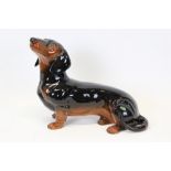 Beswick Fireside model of a Dachshund, approx 40cm in length