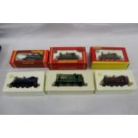 Railway Hornby boxed selection of tanks and similar locomotives including R316, R2096, R2151, R255,