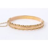 Gold 9ct bangle