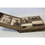 Photograph album. A well presented and annotated album of a driving holiday places mentioned