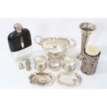 Selection of miscellaneous silver.