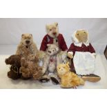 Designer bear selection including Moonlight, Jack Junior , Truffles by Deans bears, Billy 1/1 by