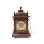 Vict Oak Bracket Clock