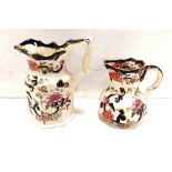 2 Mason Mandalay Jugs