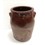 Large Vict Earthenware Pot