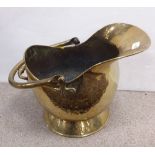 Vict Brass Coal Bucket