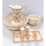 7 Pce Crown Ducal Bathroom Set