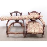 Pair of Vict Armchairs,