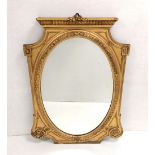 19th Century Gilt Console Mirror