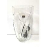 Waterford Crystal Vase John Rocha Height: 25cm