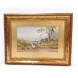 Gilt Framed Watercolour by H Hammond