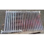 A 3' 11" antique cast iron four column radiator