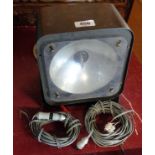 A vintage strobe light