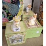 Three boxed Royal Doulton Brambly Hedge figures