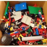 A box of various Lego and other items - various condition