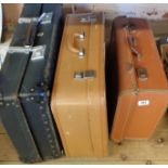A Revelation and two further vintage suitcases