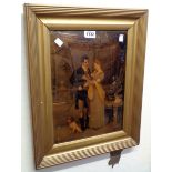 Franz Hanfstaengl: a gilt framed crystoleum style print, dated 1900