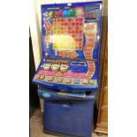 A late 20th Century Barcrest "Genesis/MPU5" coin operated fruit machine - with related paperwork