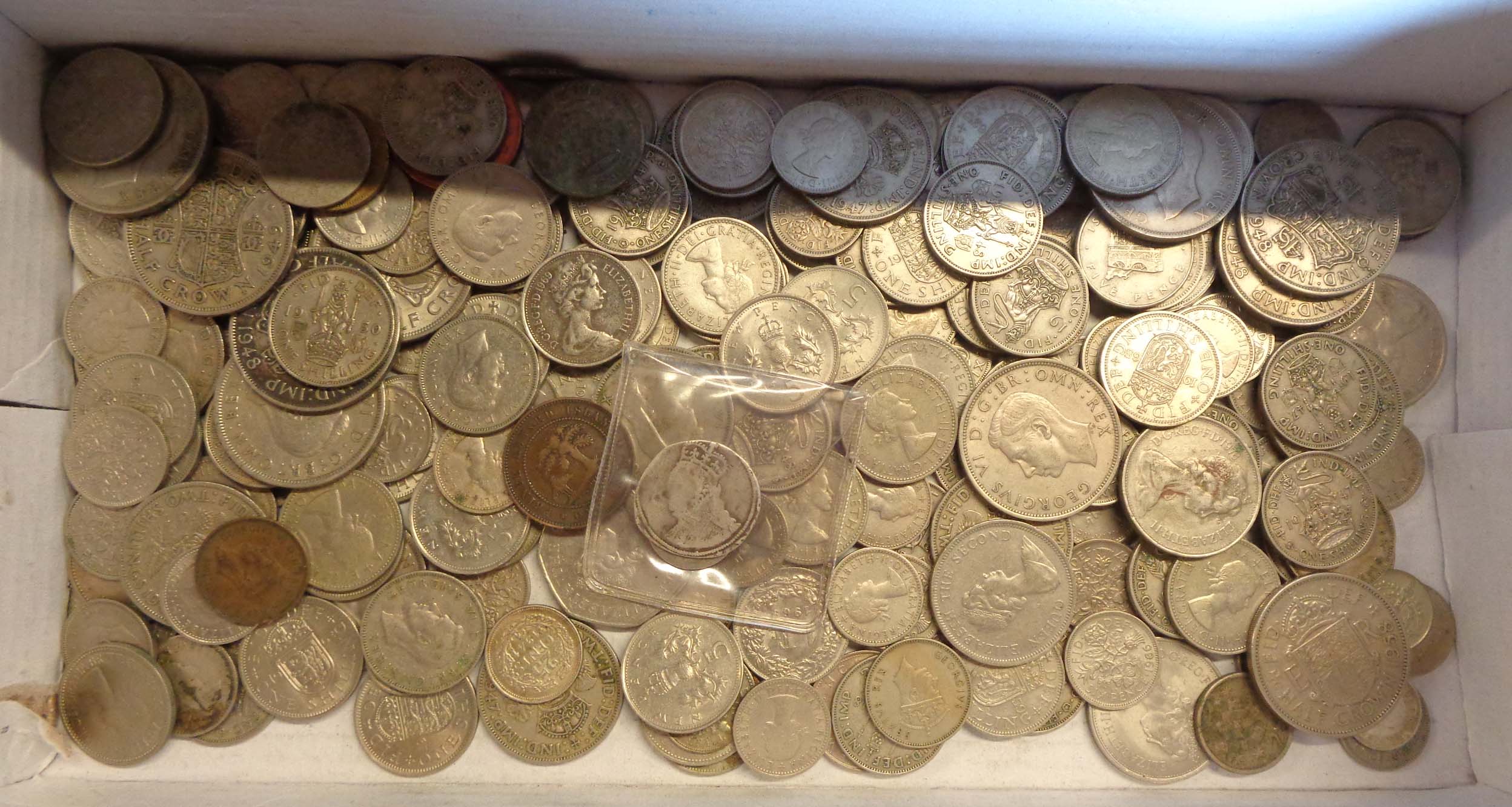 A collection of antique and later Great British and foreign coinage including a late issue Elizabeth