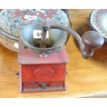A Bullock & Co. coffee grinder