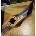 A laminate wood propeller boss