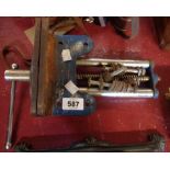 A Record No. 55 bench vise