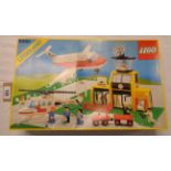 A 1985 Lego Classic Town, Airport 6392 - boxed with instructions, three pieces missing