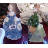 Two Royal Doulton figures Hilary HN 2335 and Grace HN 2318