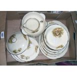 A Meakin part dinner service