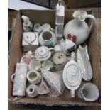 Twenty two pieces of crested ware - various makers