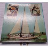 A Wiltoys Sir Francis Chichester and Gipsy Moth IV jigsaw puzzle