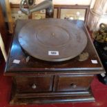 A vintage HMV Exhibition gramophone