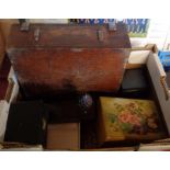 A quantity of various wooden boxes - various condition