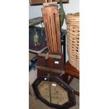 A mirror, trouser press and artist's easel
