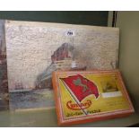 A boxed Chad Valley Cunard 'Aquitania' jigsaw