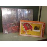 A boxed Chad Valley Cunard 'Loading and Unloading' jigsaw puzzle