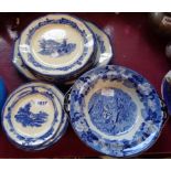 A quantity of Royal Doulton Norfolk pattern dinner ware, etc.