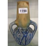 A Gilbert Metenier three handled vase