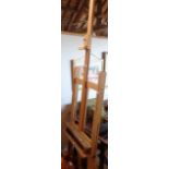 A Mabef studio easel