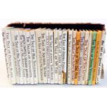 Beatrix Potter: twenty four vols., most with printed dust covers, various editions including a