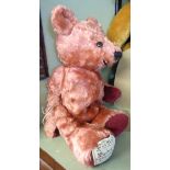A 1994 pink BagBag bear from Torquay