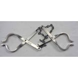 A pair of Hardy's Bros., Alnwick wader clamp hangers